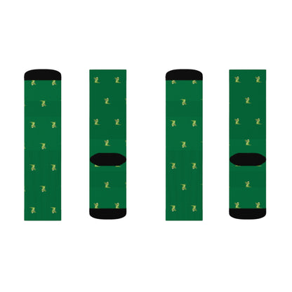 Flohï Gator Vibes Socks – Evergreen Edition