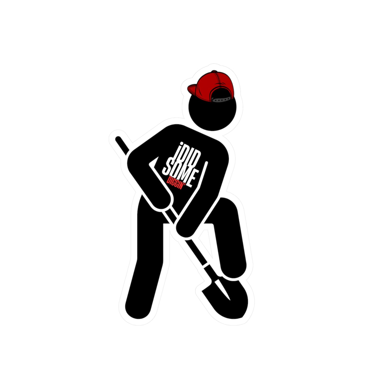 “I Did Some Diggin’” Kiss-Cut Vinyl Decal – Florida History Vibes for True Story Hunters