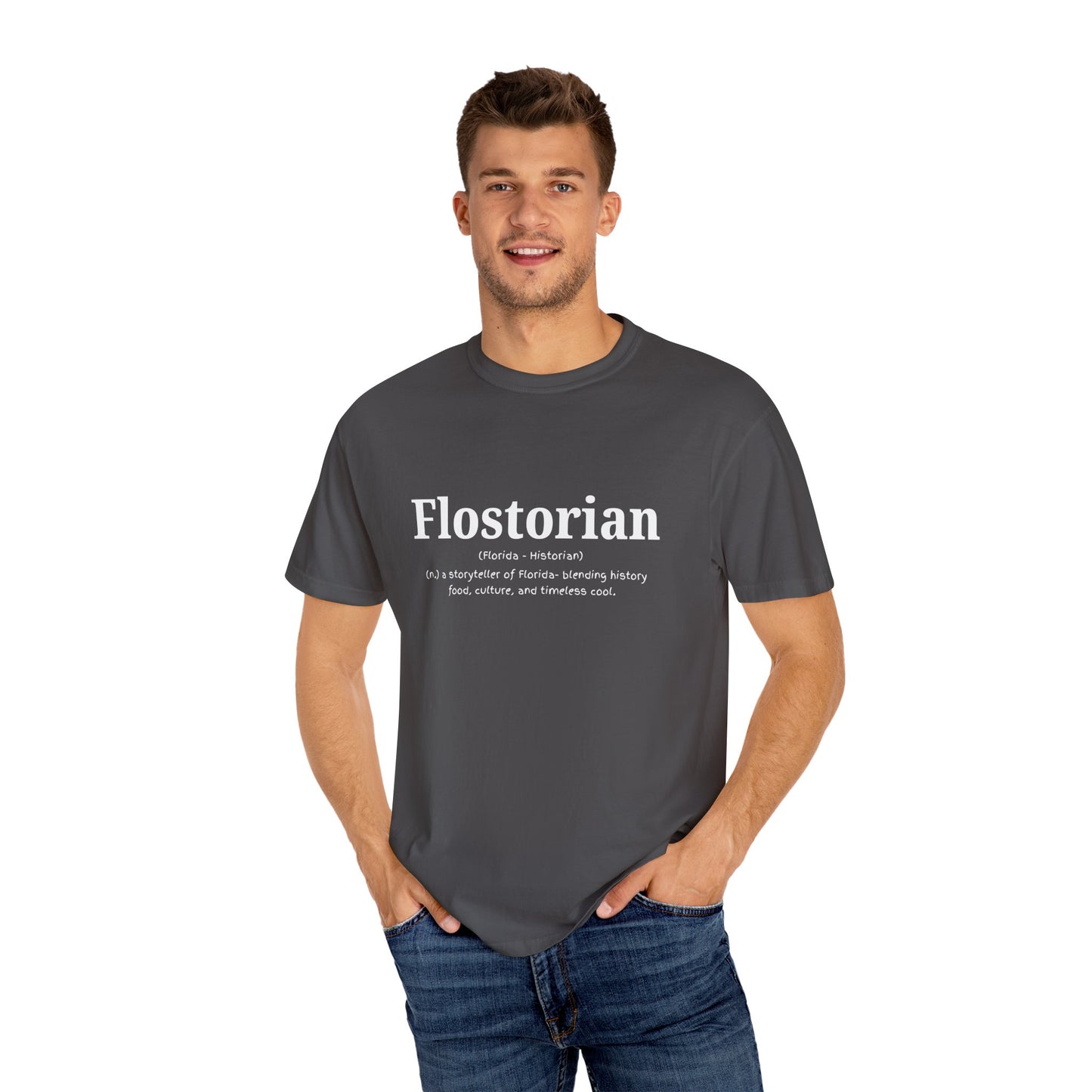 “Flostorian (n.)” Definition Tee | Florida Historian Graphic Shirt