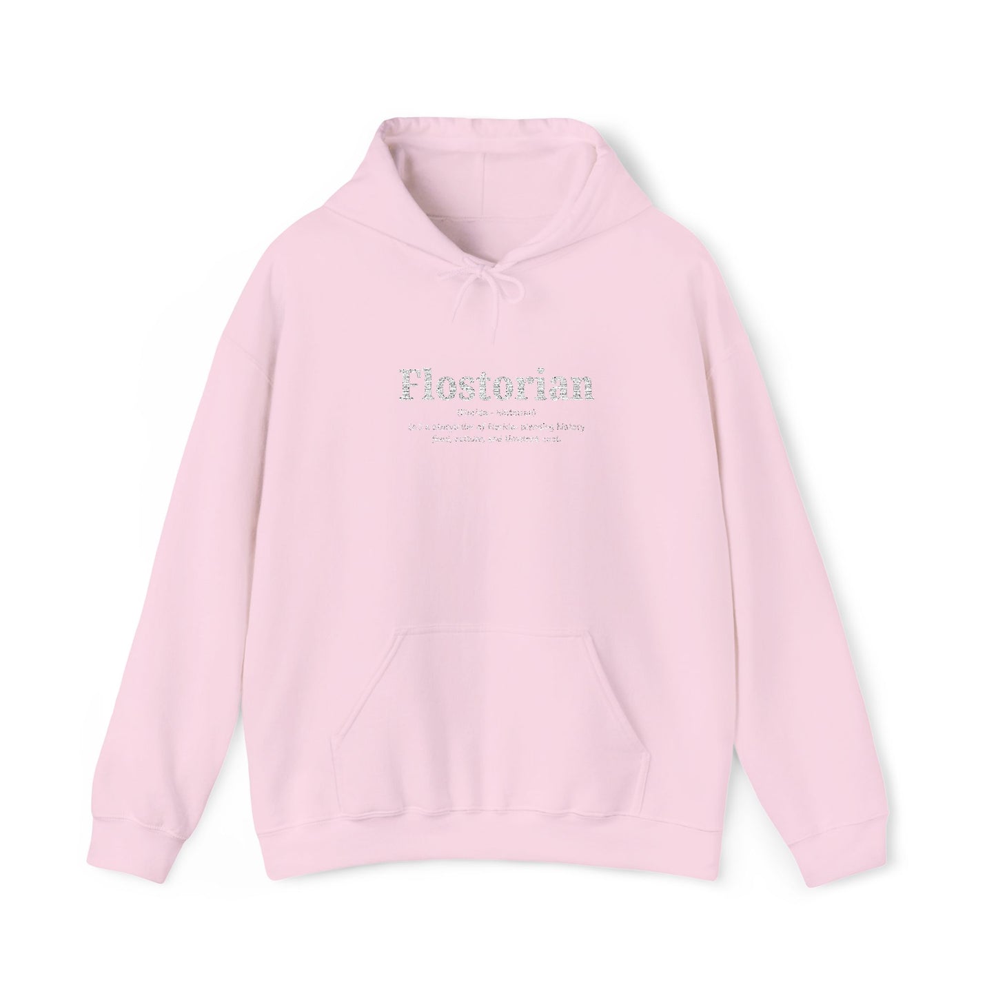 “Flostorian (n.)” Definition Hooded Sweatshirt | For Florida History Lovers & Culture Keepers
