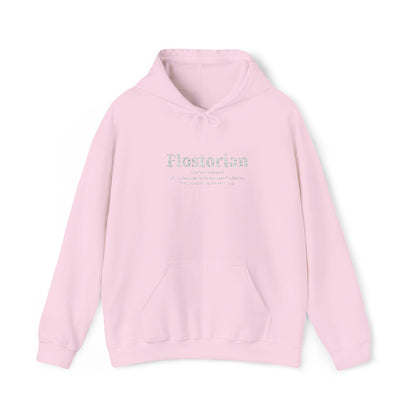 “Flostorian (n.)” Definition Hooded Sweatshirt | For Florida History Lovers & Culture Keepers