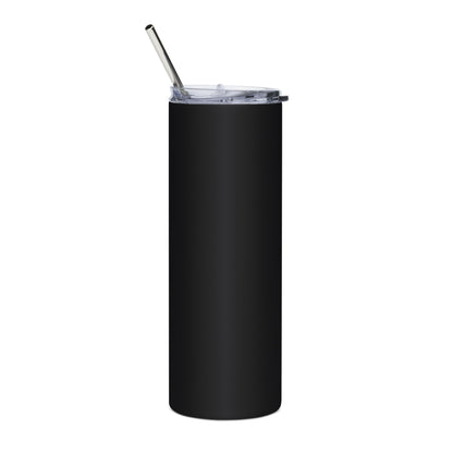 Florida Orange Blossom Skinny Tumbler – 20oz Stainless Steel Travel Cup with Straw | Sunshine State Est. 1845