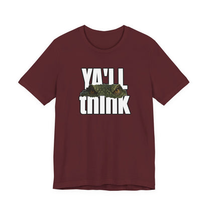 Ya’ll Think There’s an Alligator in This Water? Unisex Graphic Tee