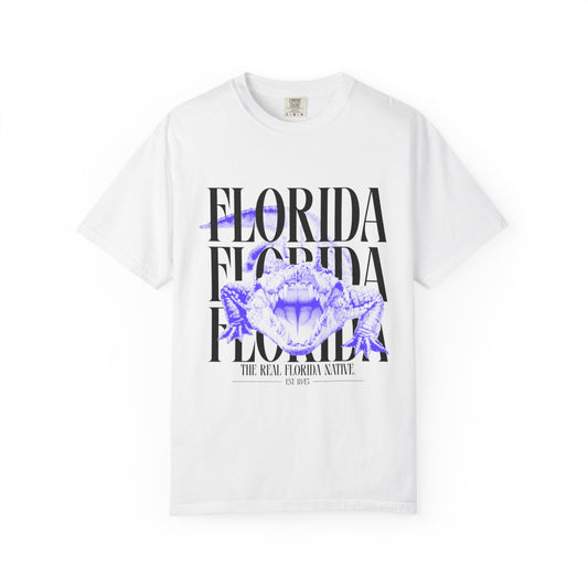 The Real Florida Native Tee — Bold Gator Graphic Streetwear T-Shirt