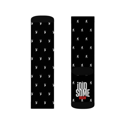 “I Did Some Diggin’” Socks – Flohï Signature Streetwear Statement | Unisex Crew Socks