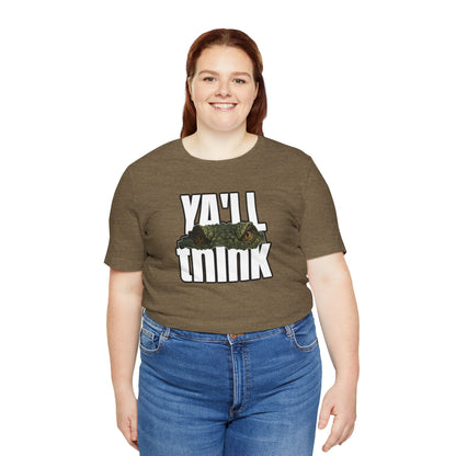 Ya’ll Think There’s an Alligator in This Water? Unisex Graphic Tee