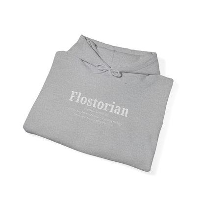 “Flostorian (n.)” Definition Hooded Sweatshirt | For Florida History Lovers & Culture Keepers