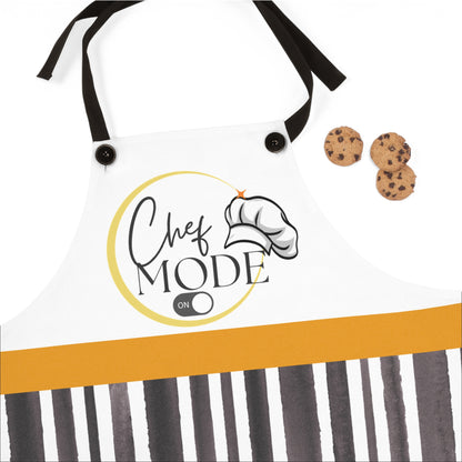 Chef Mode Apron, Stylish Cooking Gift, Baking Accessory, Kitchen Decor, Culinary Wear, Gift for Food Lovers