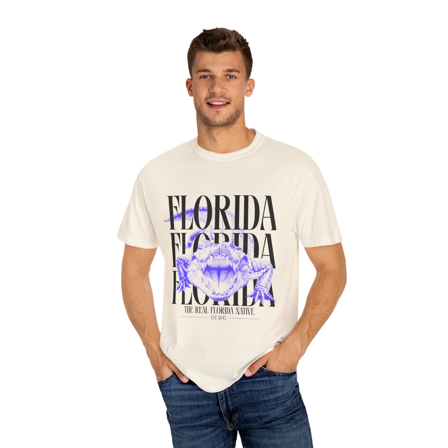The Real Florida Native Tee — Bold Gator Graphic Streetwear T-Shirt