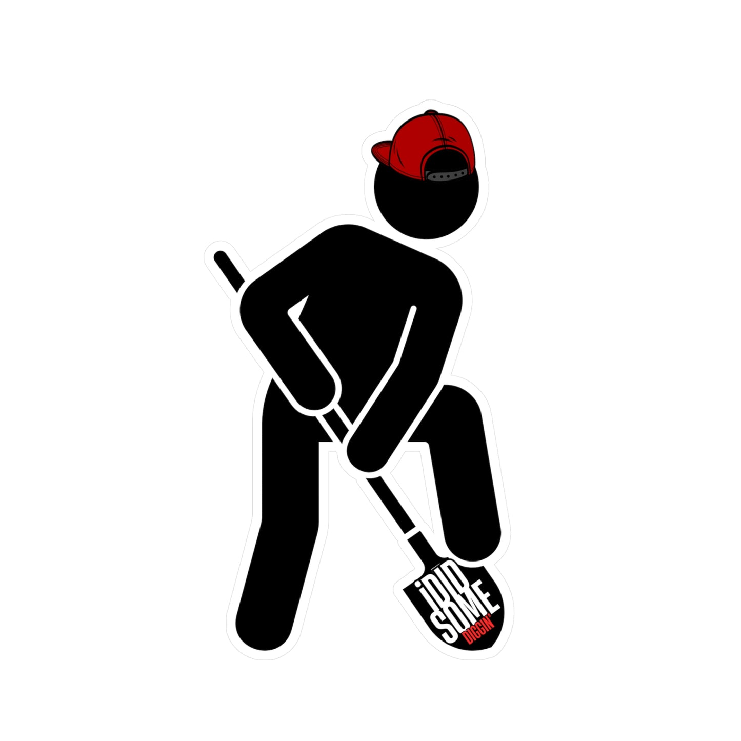 “I Did Some Diggin’” Kiss-Cut Vinyl Decal – Florida History Vibes for True Story Hunters