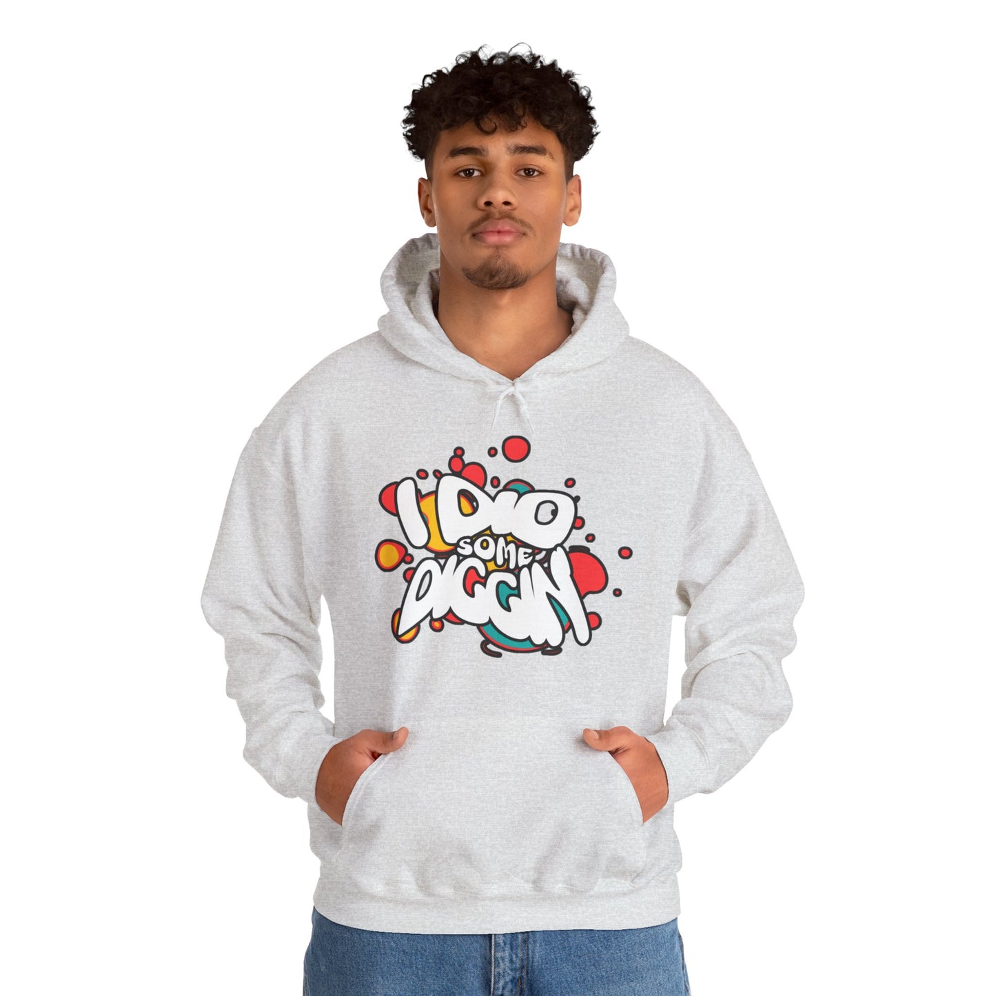 I Did Some Diggin’ Pop Art Hoodie – Bold Streetwear | The Hughleys x Spötted