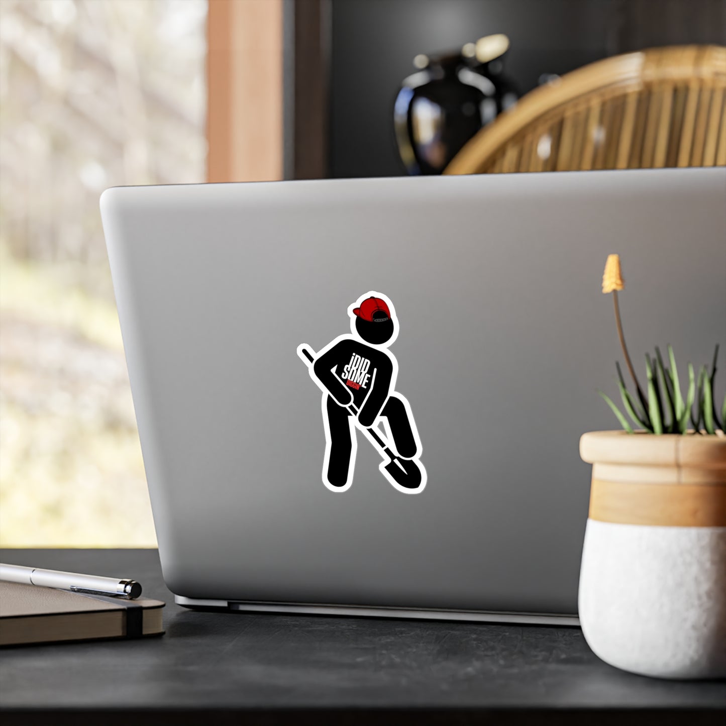 “I Did Some Diggin’” Kiss-Cut Vinyl Decal – Florida History Vibes for True Story Hunters