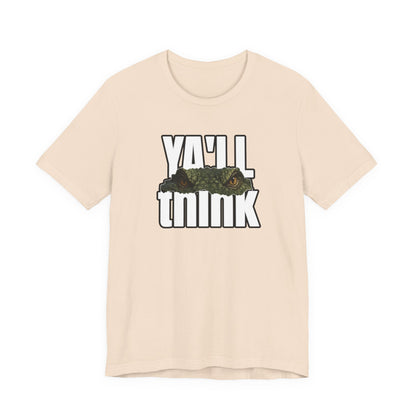Ya’ll Think There’s an Alligator in This Water? Unisex Graphic Tee