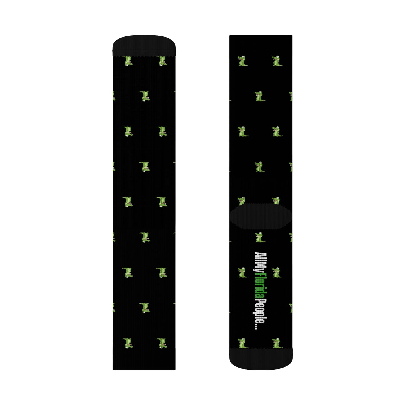 Gator Drip Socks – Florida Alligator Streetwear Vibes | Flohï Signature Socks