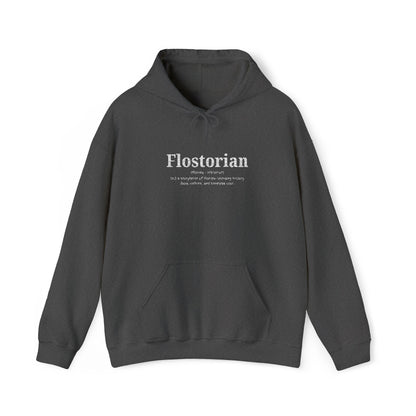 “Flostorian (n.)” Definition Hooded Sweatshirt | For Florida History Lovers & Culture Keepers