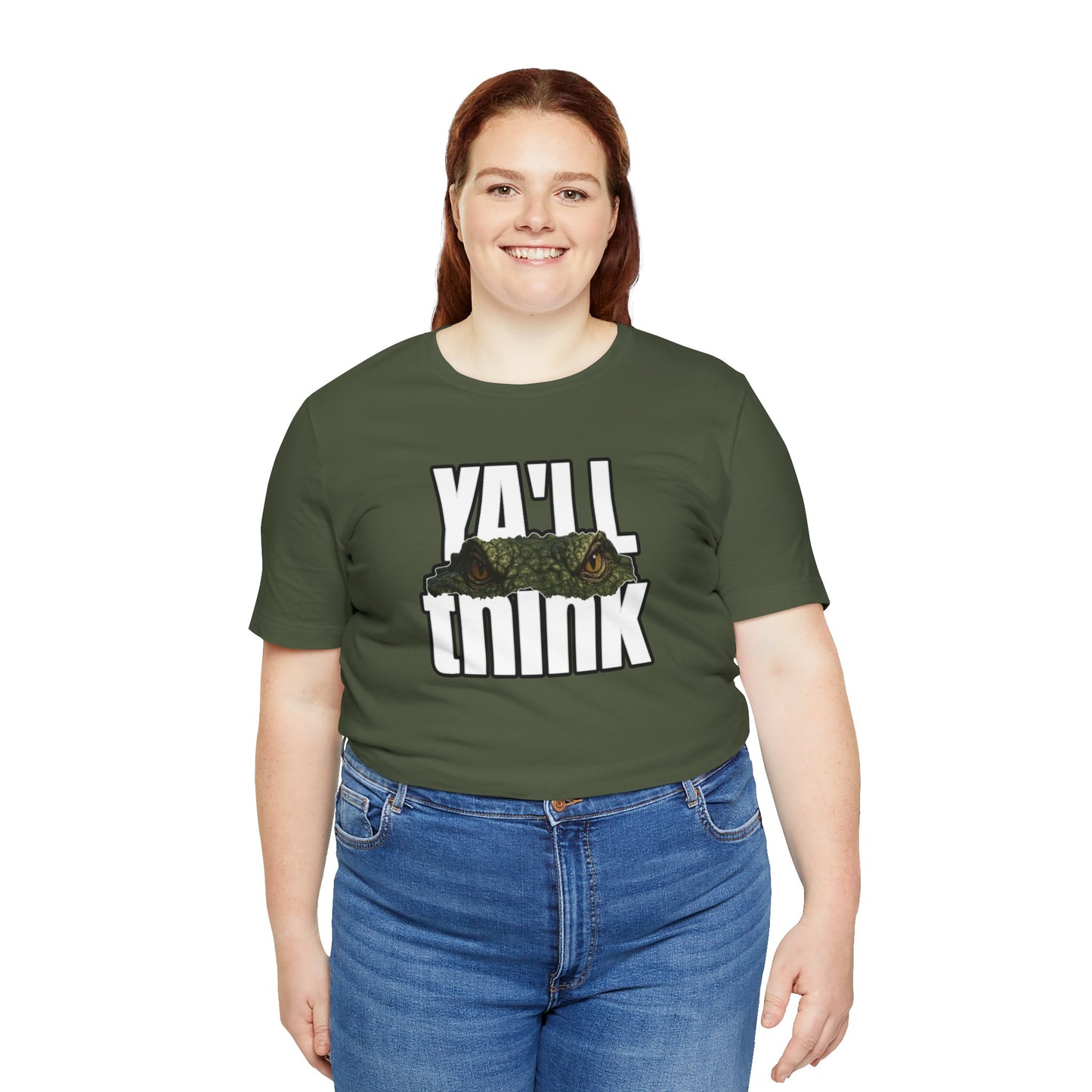 Ya’ll Think There’s an Alligator in This Water? Unisex Graphic Tee