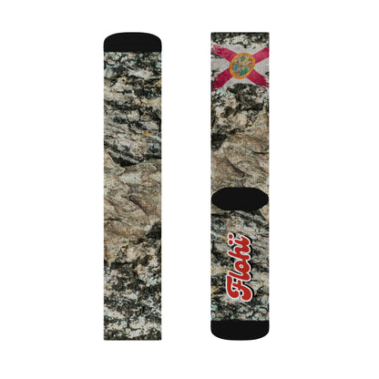 Flohï Signature Camo Socks – Florida Flag Edition | Premium Streetwear Socks